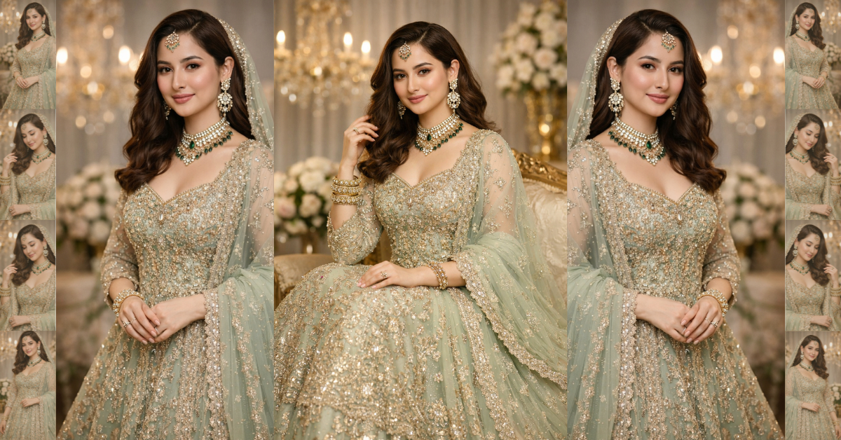pakistani wedding party wear dresses